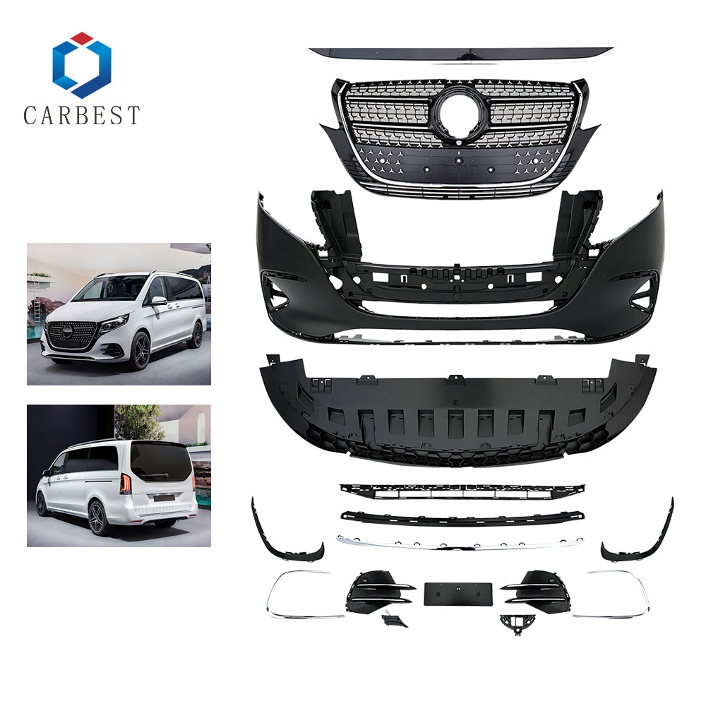 UPGRADE BODY KIT FOR V-CLASS W447 2016-2024 UPGRADE TO 2025 V300 SPORT TYPE