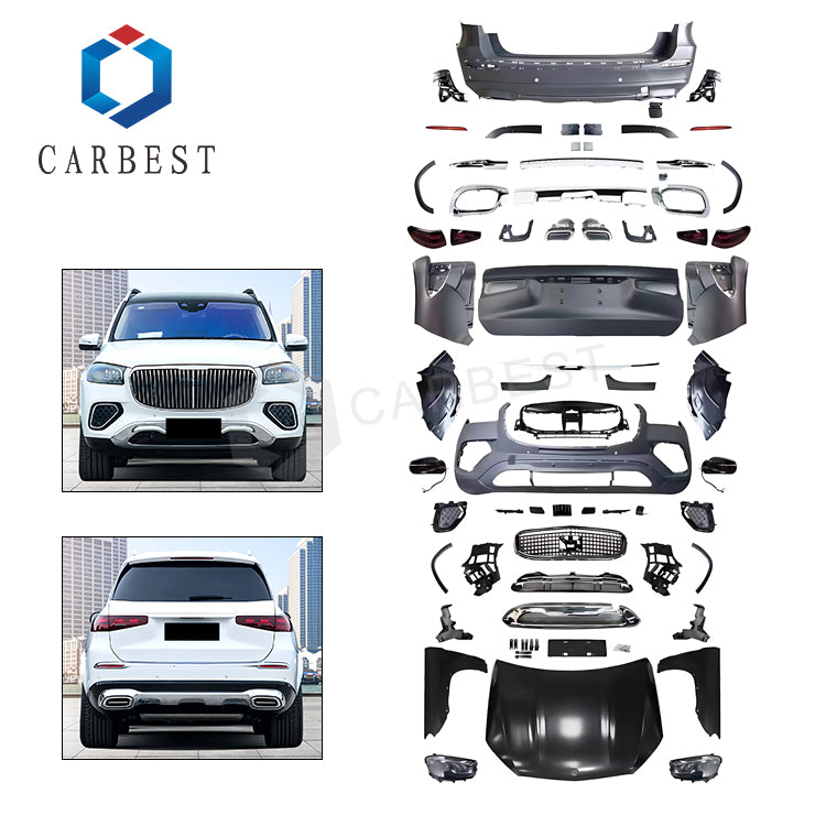 BODY KIT FOR GL-CLASS X166 2013-2014&GLS X1662015-2020 UPGRADE TO GLSX167 2024 MAYBACH TYPE A