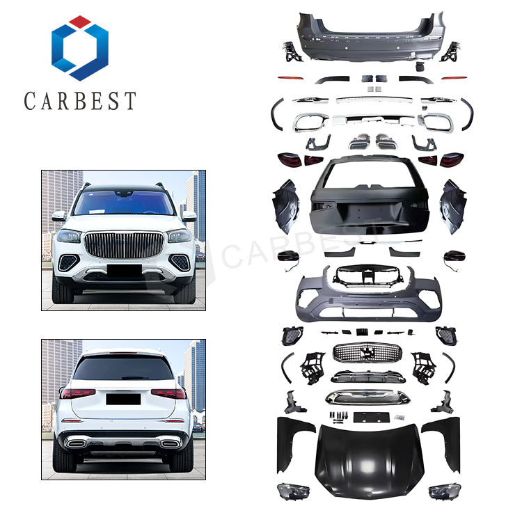 BODY KIT FOR GL-CLASS X166 2013-2014&GLS X166 2015-2020 UPGRADE TO GLSX167 2024 MAYBACH TYPE B