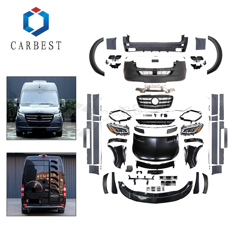 BODY KIT FOR SPRINTER W906 2009-2017 UPGRADE TO W907 2018-2023 NEW TYPE