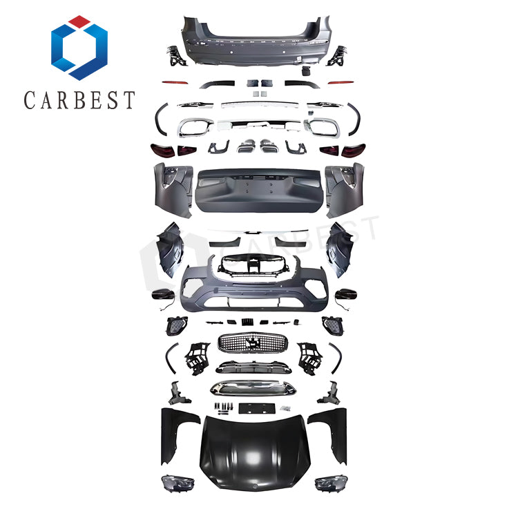 BODY KIT FOR GL-CLASS X166 2013-2014&GLS X1662015-2020 UPGRADE TO GLSX167 2024 MAYBACH TYPE A