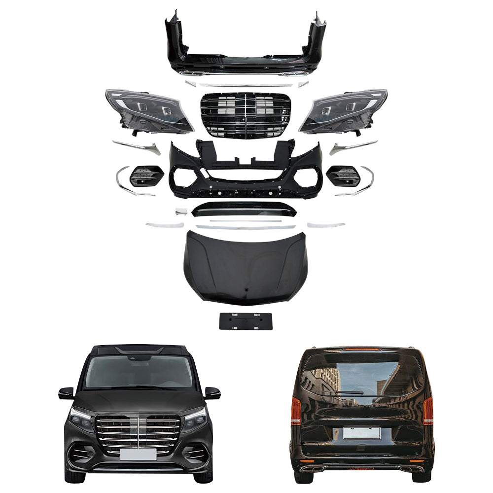BODY KITS FOR V-CLASS 2016-2023 UPGRADE TO V-CLASS 2024