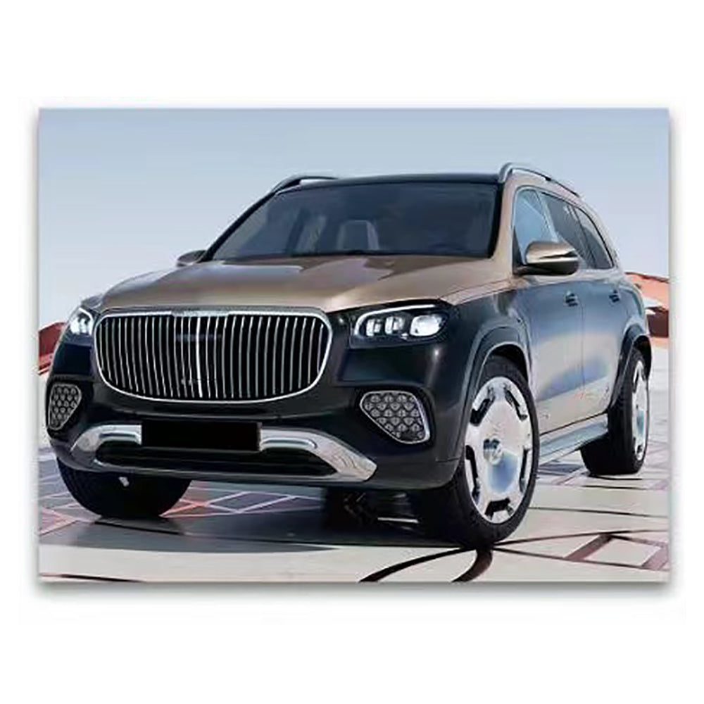 BODY KIT FOR GLS X167 2020-2023 UPGRADE TO 2024 MAYBACH TYPE