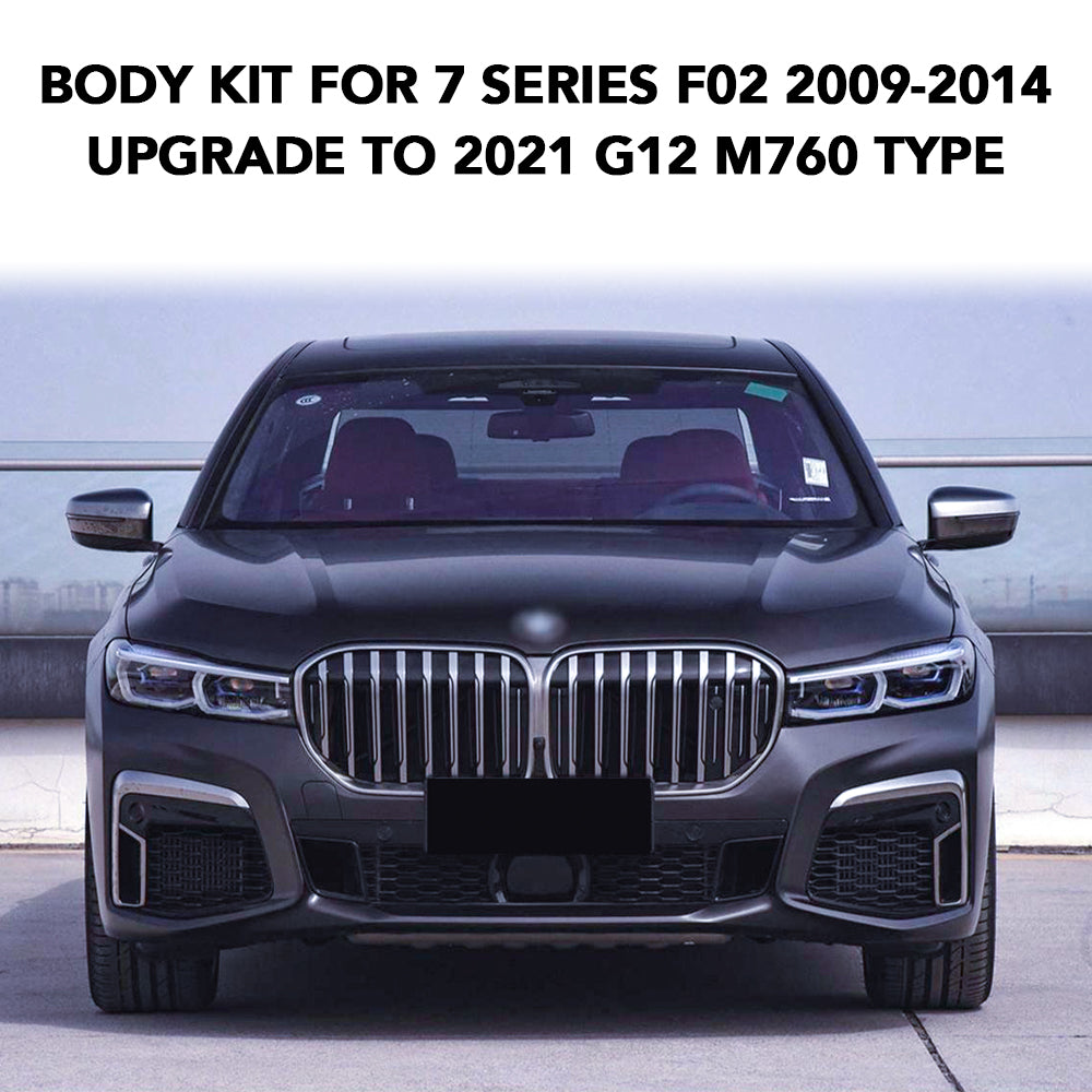 BODY KIT FOR7 SERIES F02 2009-2014 UPGRADE TO 2021 G12 M760 TYPE