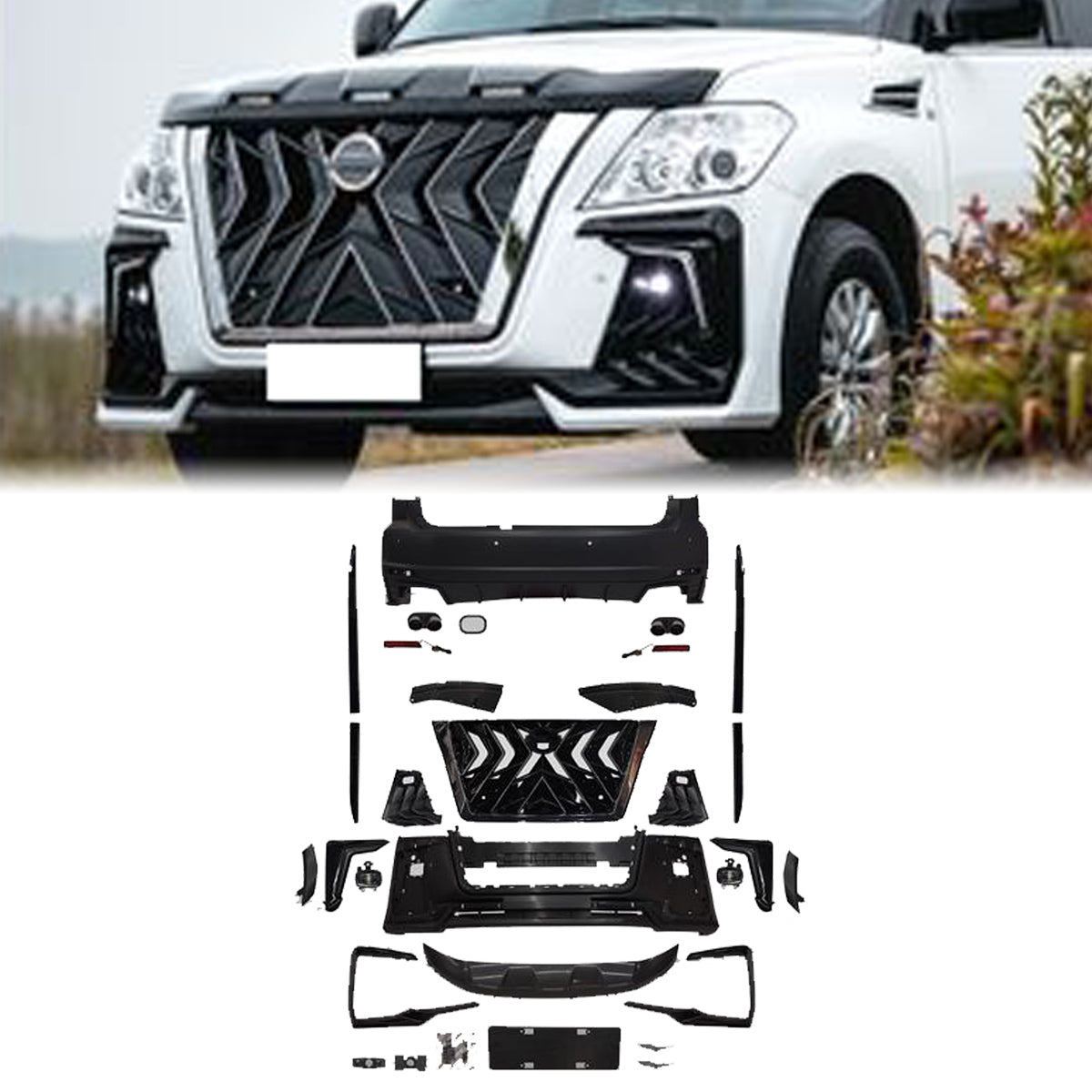 THE BODY KIT FOR PATROL 2020+ UPGRADE TO HAWKS STYLE