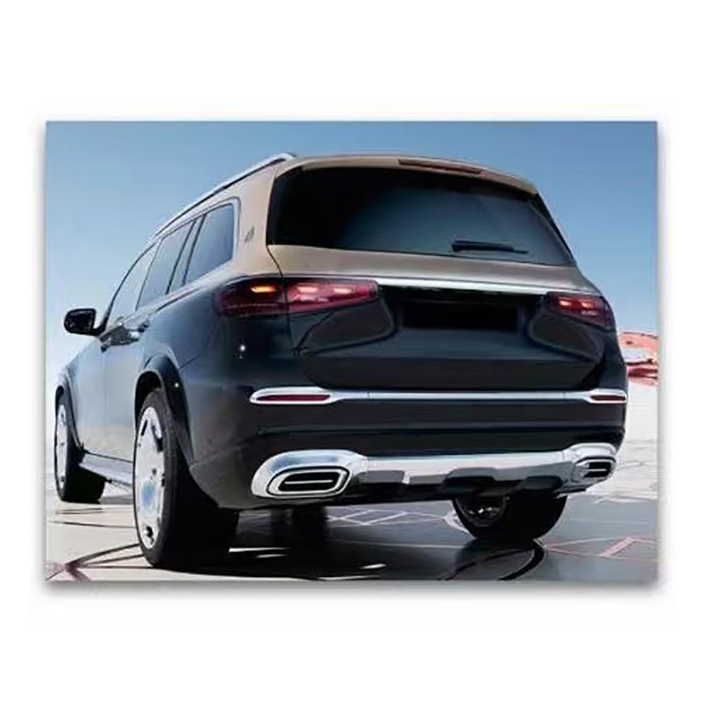 BODY KIT FOR GLS X167 2020-2023 UPGRADE TO 2024 MAYBACH TYPE