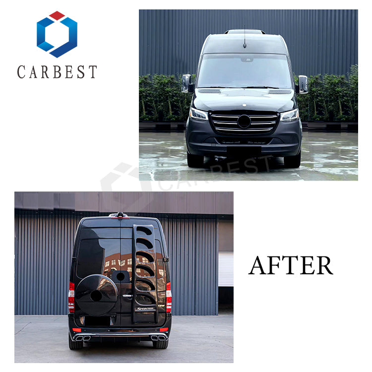 BODY KIT FOR SPRINTER W906 2009-2017 UPGRADE TO W907 2018-2023 NEW TYPE