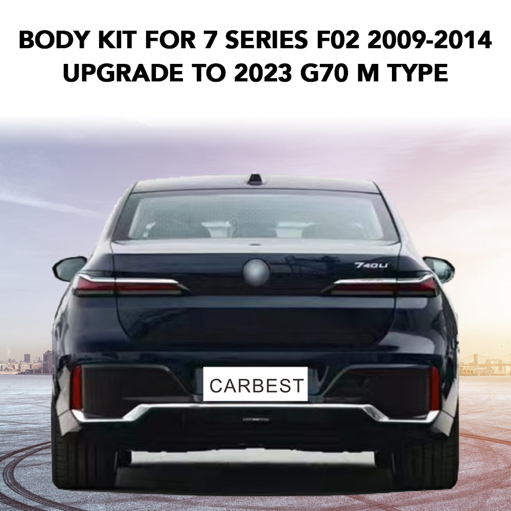 BODY KIT FOR 7 SERIES F02 2009-2014 UPGRADE TO 2023 G70 M TYPE