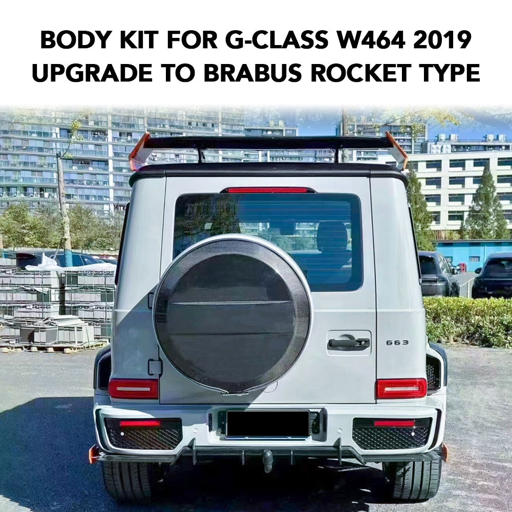 BODY KIT FOR G-CLASS W464 2019 UPGRADE TO BRABUS ROCKET TYPE