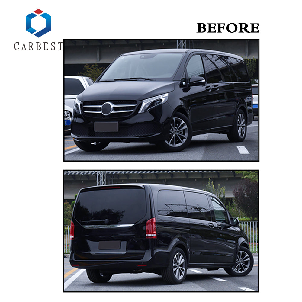 BODY KIT FOR V-CLASS W447 2021-2023 UPGRADE TO 2024 MAYBACH TYPE