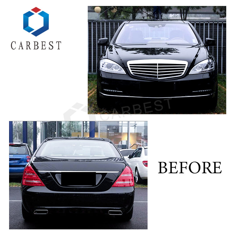 BODY KIT FOR S-CLASS W221 2006-2013 UPGRADE TO W223 2021 MAYBACH 1:1 NEW TYPE