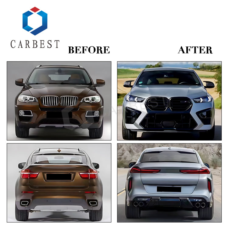 BODY KIT FOR X6 E71 2008-2014 UPGRADE TO 2024 X6M F96 LCI