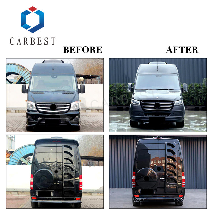 BODY KIT FOR SPRINTER W906 2009-2017 UPGRADE TO W907 2018-2023 NEW TYPE