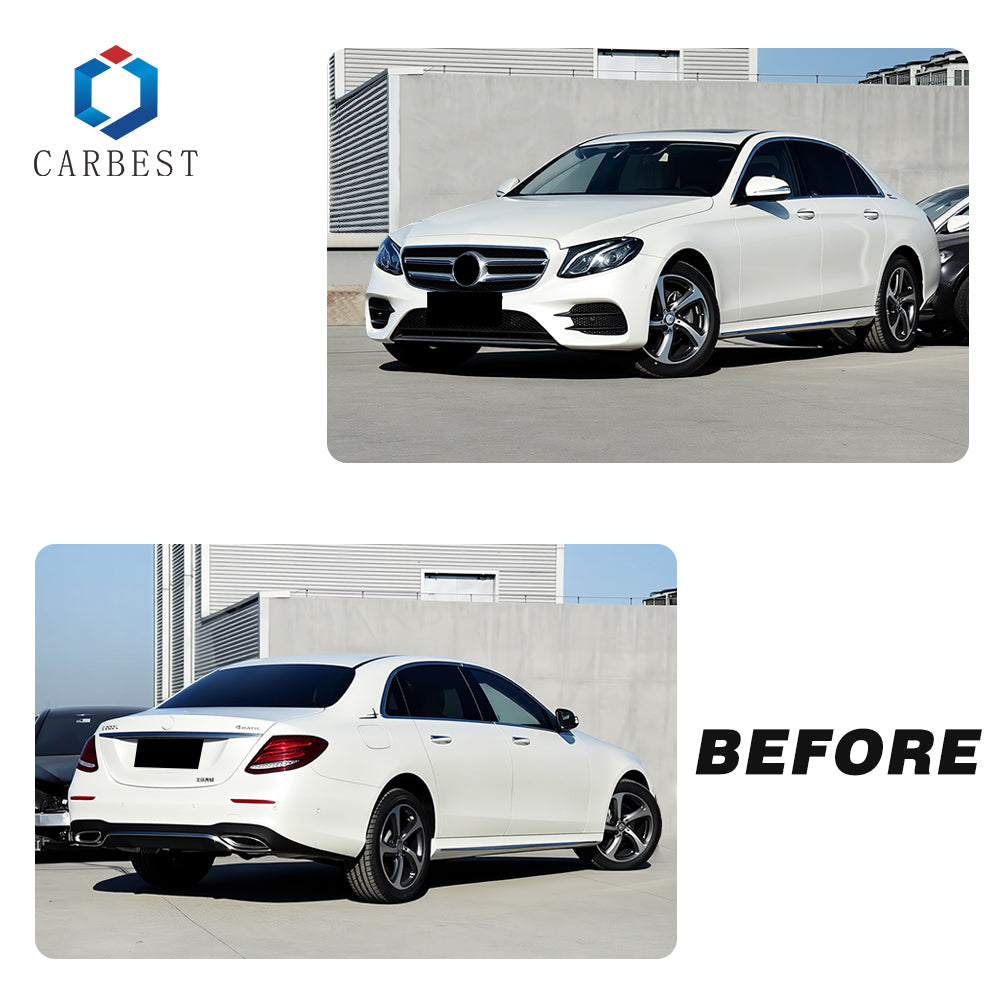 BODY KIT FOR BENZ E-CLASS W213 2017-2021 UPGRADE TO W214 2024 E53 AMG TYPE