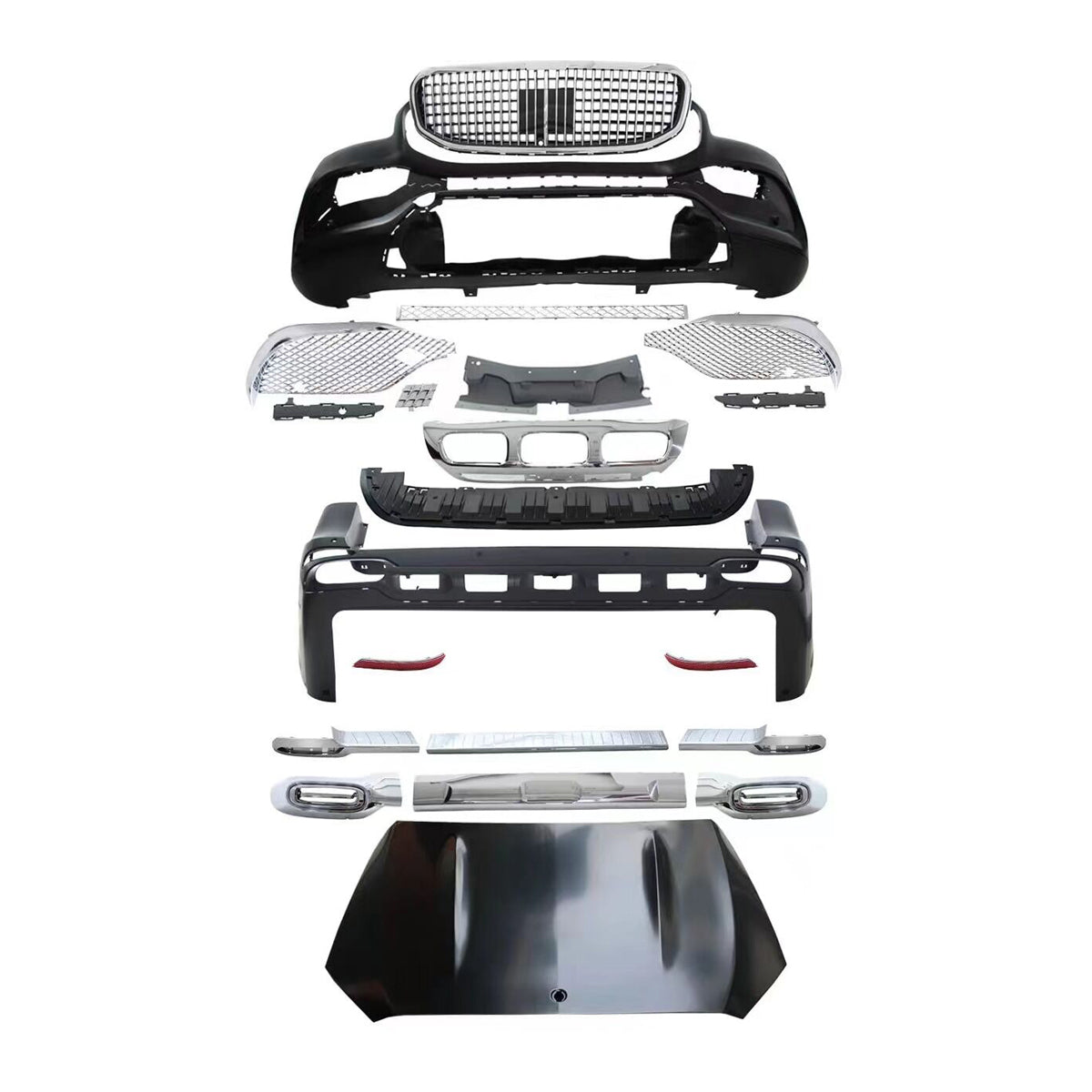 BODY KIT FOR V-CLASS W447 2016-2020 UPGRADE TO GLS MAYBACH TYPE(A TYPE)