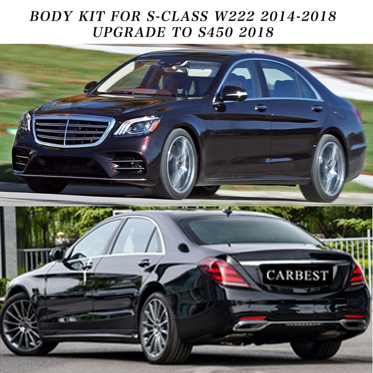 BODY KIT FOR W222 2014-2018 UPGRADE TO S450