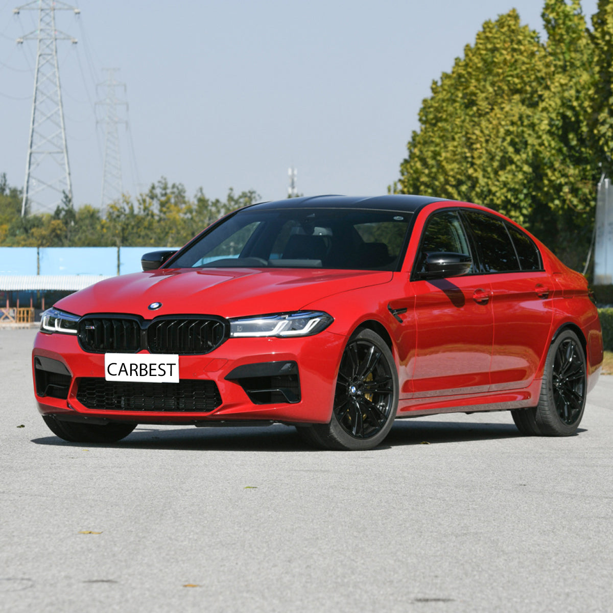 The body kit for BMW F10 2016-2019 upgrade to G30 2022 LCI