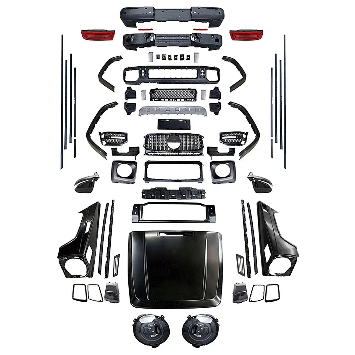 BODY KIT FOR W463 2002-2018 UPGRADE TO AMG W464 G63 2019