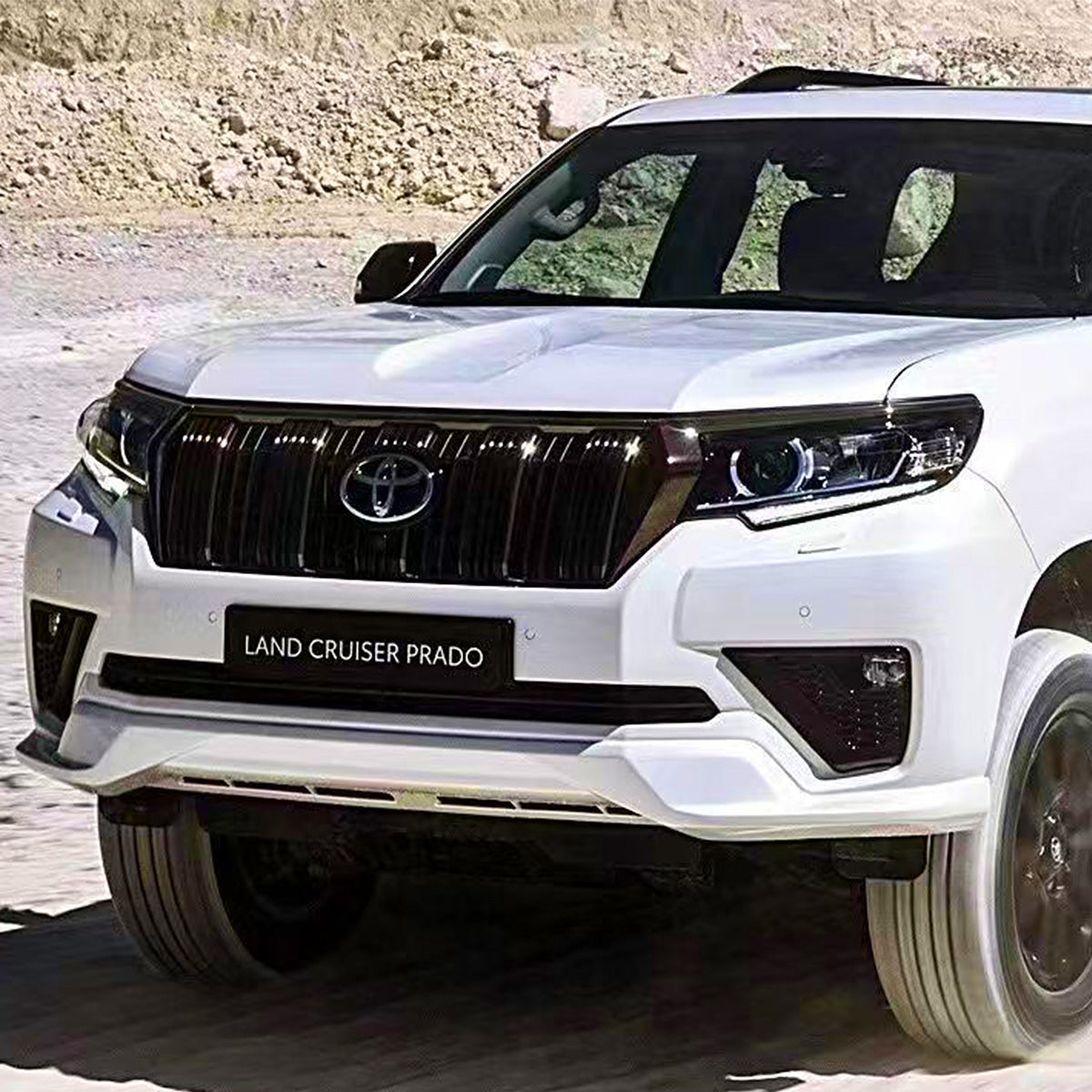 2023 New Design Bumper Lip For Prado 2018