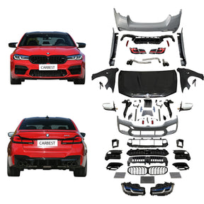 The body kit for BMW F10 2016-2019 upgrade to G30 2022 LCI