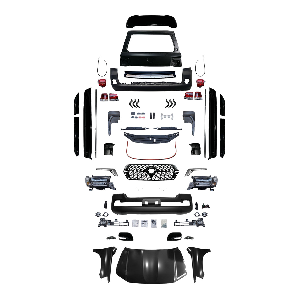 BODY KIT FOR LC200 2008-2015 UPGRADE TO 2016