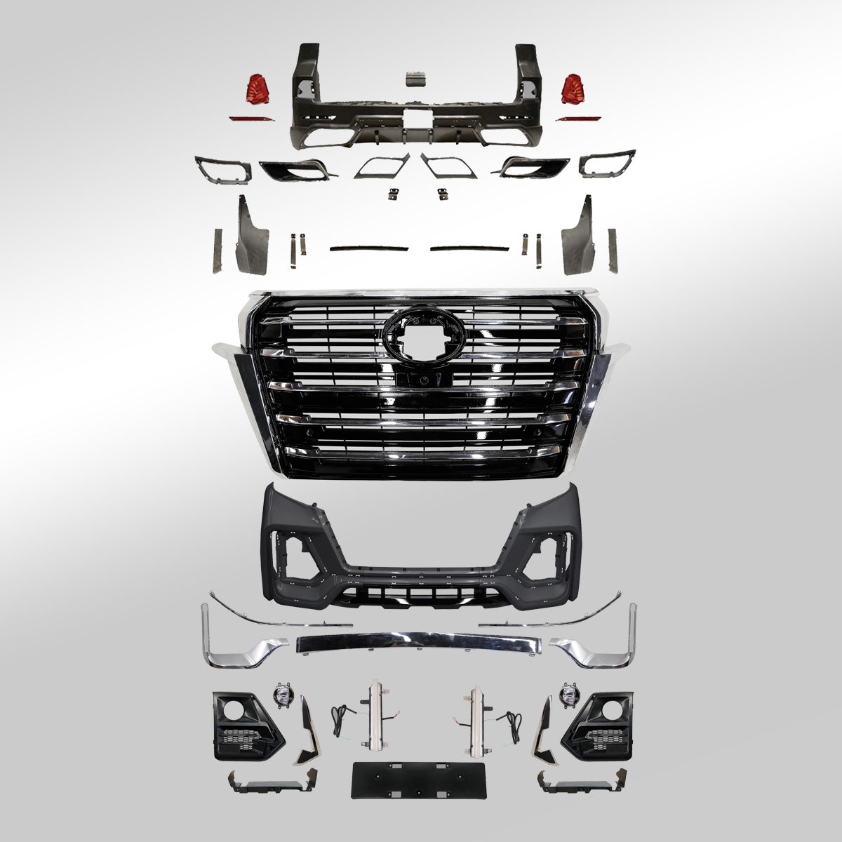 THE BODY KIT FOR PRADO 2018-2021 UPGRADE TO NAVIGATOR STYLE