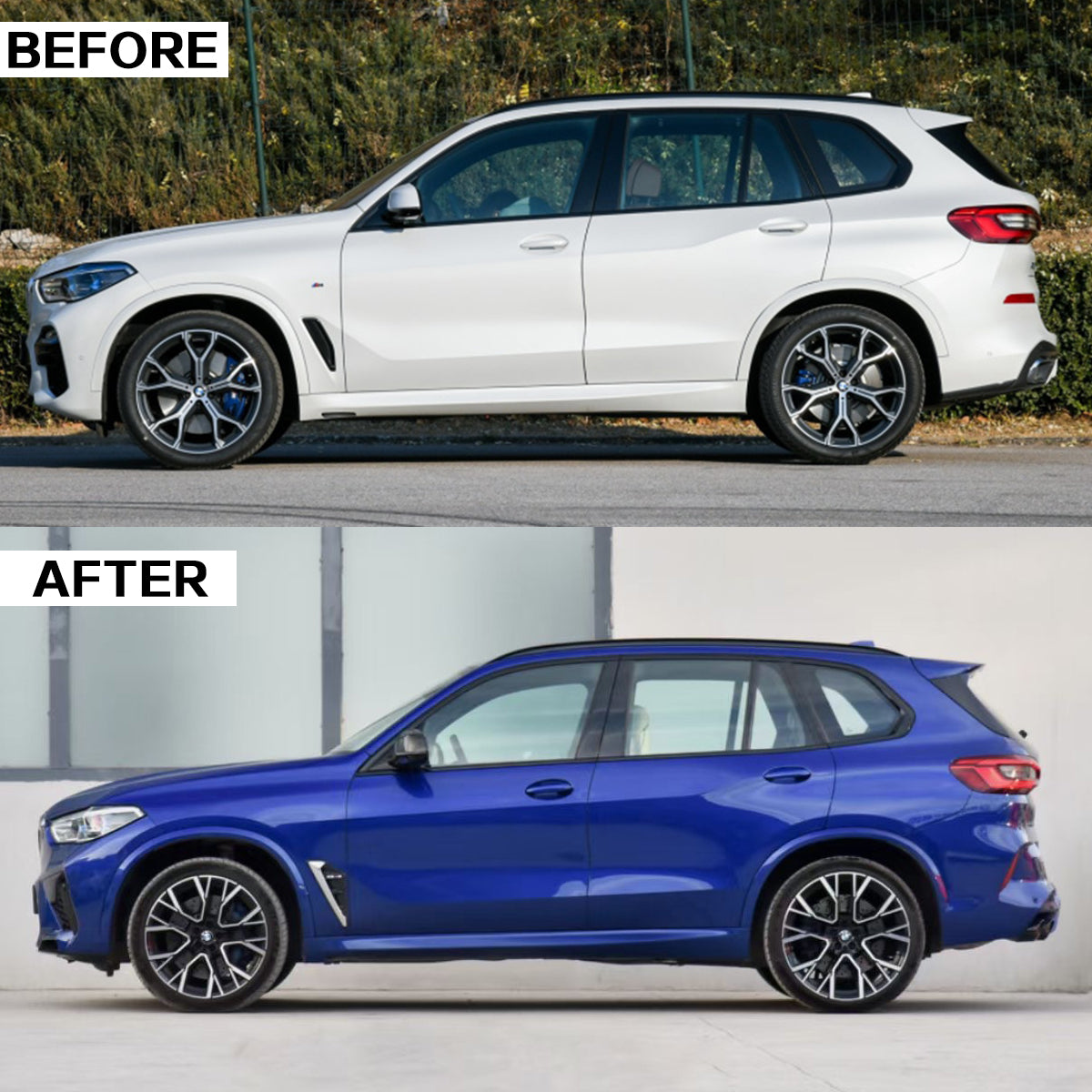 THE 1:1 BMW BODY KIT FOR G05 X5 UPGRADE TO F95 X5M