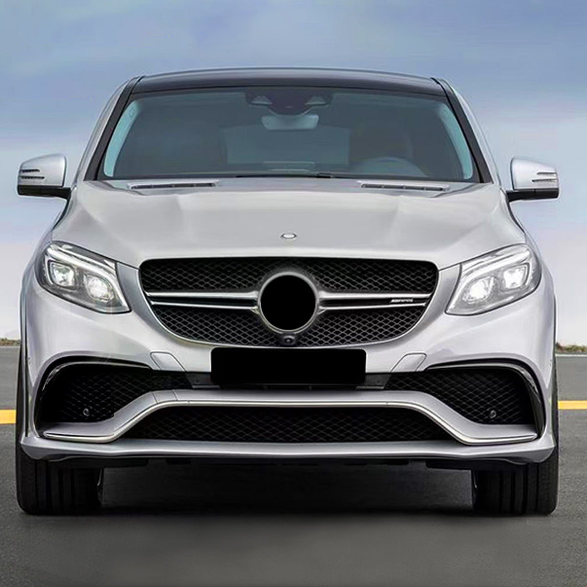 BODY KIT FOR ML-CLASS W166 2012-2014 UPGRADE TO GLE63 AMG 2015-2019
