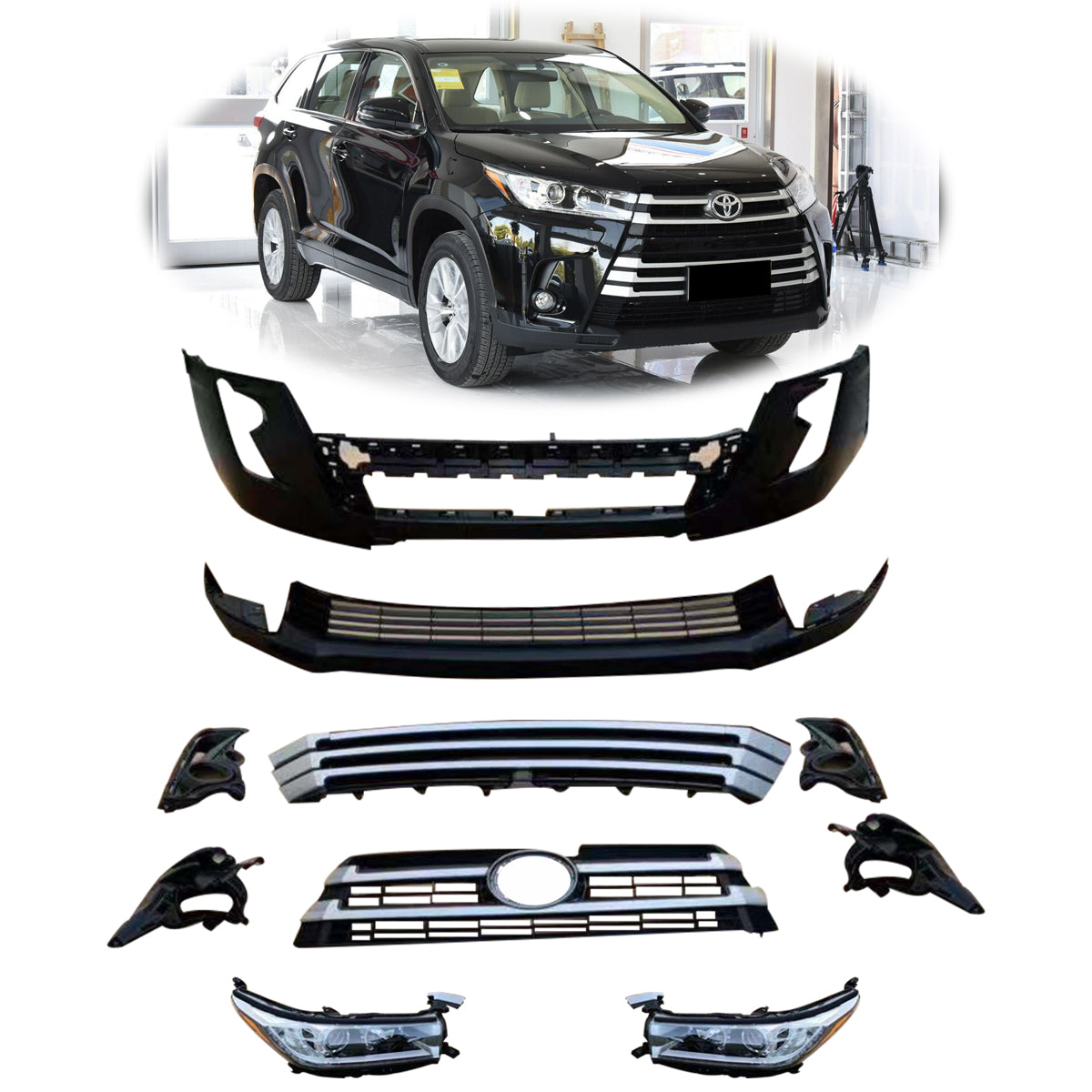 BODY KIT FOR HIGHLANDER 2015-2017 UPGRADE TO 2018