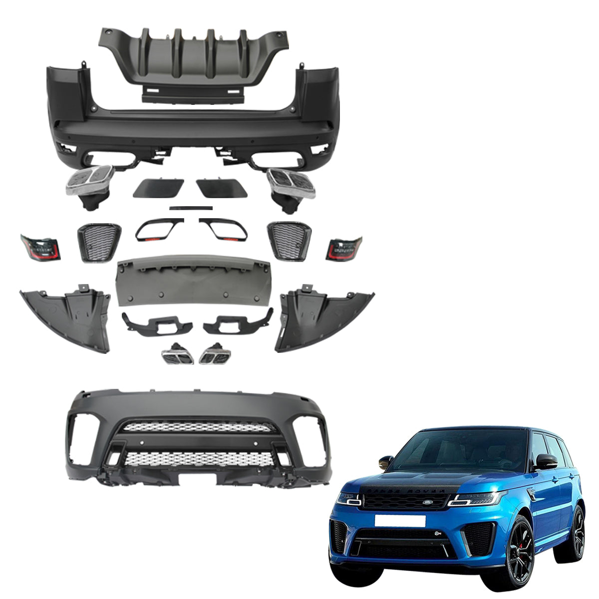 SVR BODY KIT FOR RANGE ROVER SPORTS 2013-2018