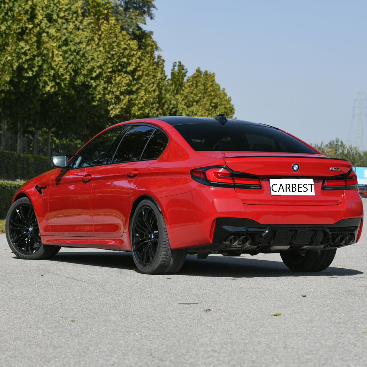 The body kit for BMW F10 2016-2019 upgrade to G30 2022 LCI