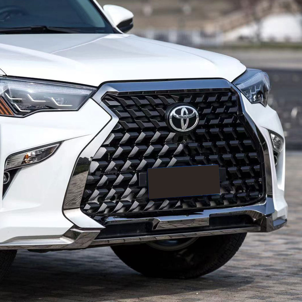 BODY KIT FOR TOYOTA 4RUNNER UPGRADE TO LEXUS FACELIFT