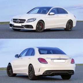 BODY KIT FOR W205 2015-2018 UPGRADE TO C63 AMG