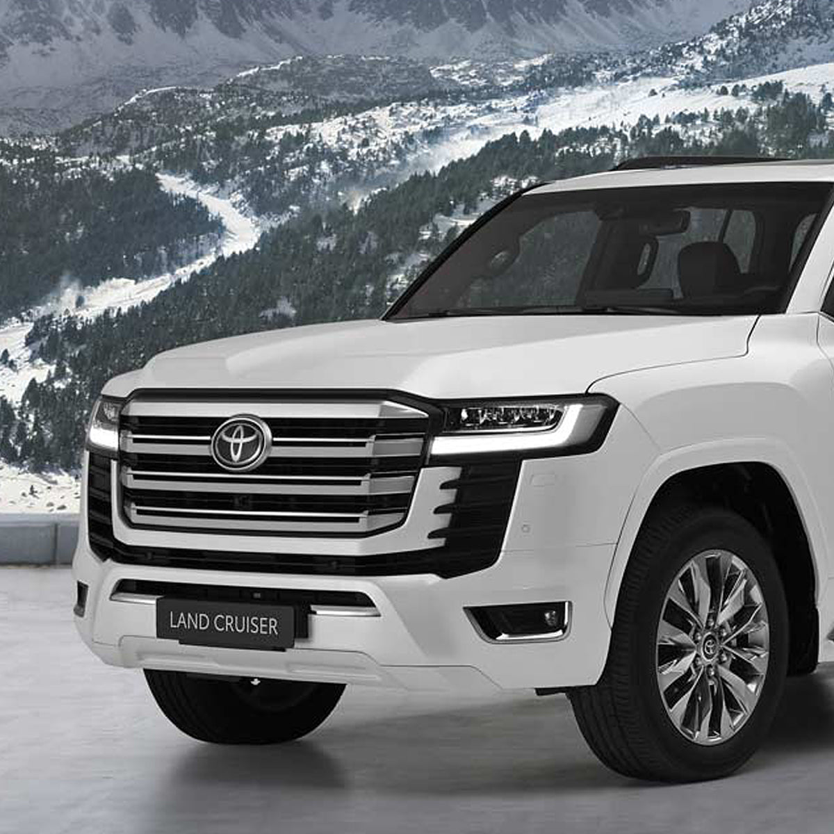 THE BODY KIT FOR LC300 2023 LOW-PROFILE UPGRADE TO HIGH-PROFILE