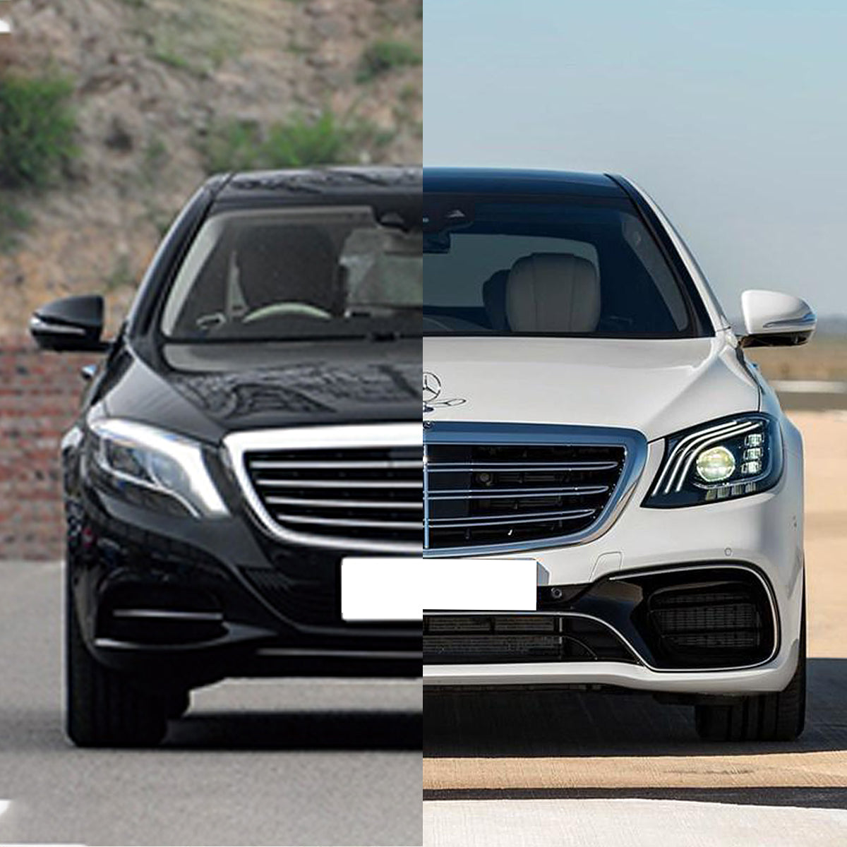 BODY KIT FOR W222 2014-2018 UPGRADE TO S63/S65 AMG TYPE