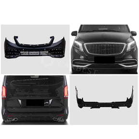 BODY KIT FOR V-CLASS W447 2016-2020 UPGRADE TO W222 MAYBACH TYPE(A TYPE)