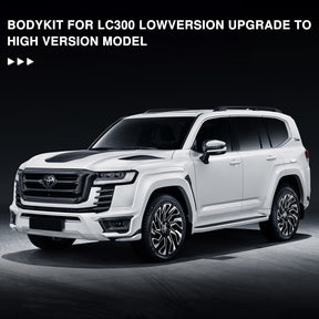 THE BODY KIT FOR LC300 2023 LOW-PROFILE UPGRADE TO HIGH-PROFILE