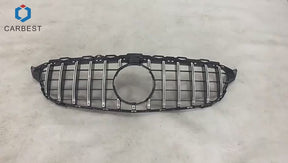 GT STYLE GRILLE FOR C-CLASS W205 2015-2018
