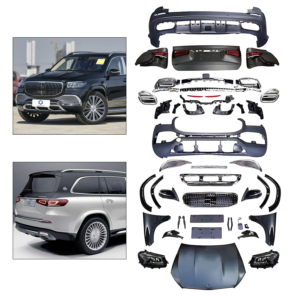 BODY KIT FOR GL-CLASS X166 2013-2014&GLS X166 2015-2020 UPGRADE TO GLS