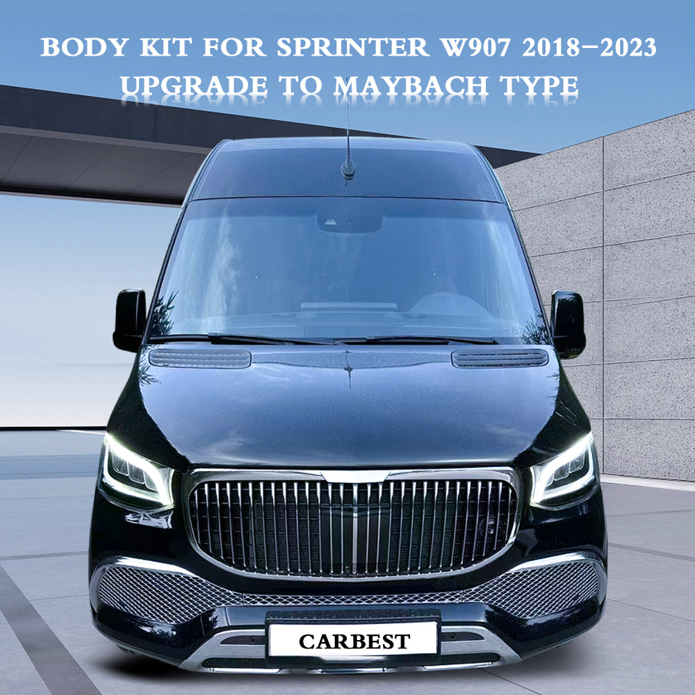 BODY KIT FOR SPRINTER W907 2018-2023  UPGRADE TO GT TYPE C