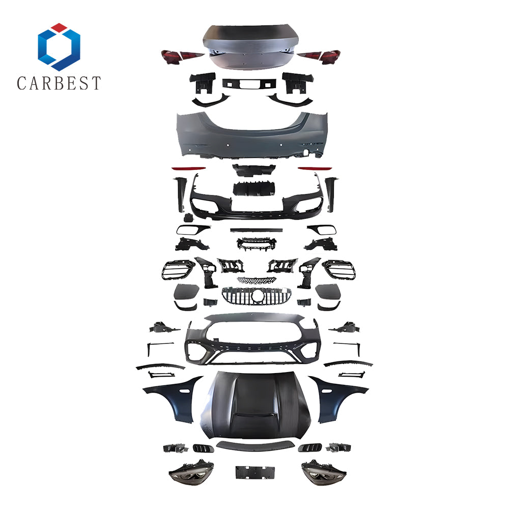 BODY KIT FOR C-CLASS W205 2015-2021 UPGRADE TO W206 2022 C63 AMG