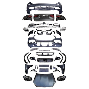 BODY KIT FOR GL-CLASS X166 2013-2014&GLS X166 2015-2020 UPGRADE TO GLSX167 2022 MAYBACH TYPE A