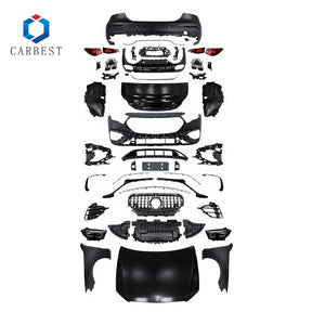 BODY KIT FOR BENZ E-CLASS W213 2017-2021 UPGRADE TO W214 2024 E53 AMG TYPE