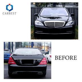 BODY KIT FOR S-CLASS W221 2006-2013 UPGRADE TO W223 2021 MAYBACH 1:1 NEW TYPE