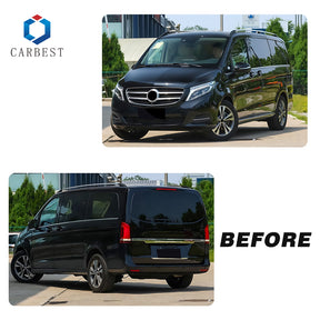 UPGRADE BODY KIT FOR V-CLASS W447 2016-2024 UPGRADE TO 2025 V300 SPORT TYPE