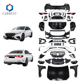 BODY KIT FOR BENZ E-CLASS W213 2017-2021 UPGRADE TO W214 2024 E53 AMG TYPE